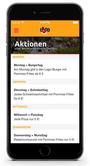 Iphone mir Kunden-App